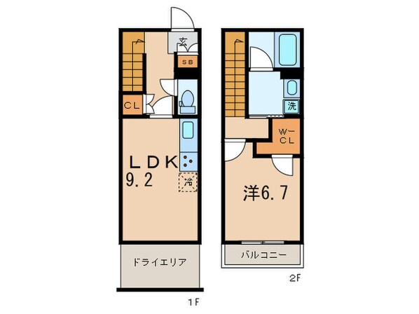 アルテシモブロスの物件間取画像